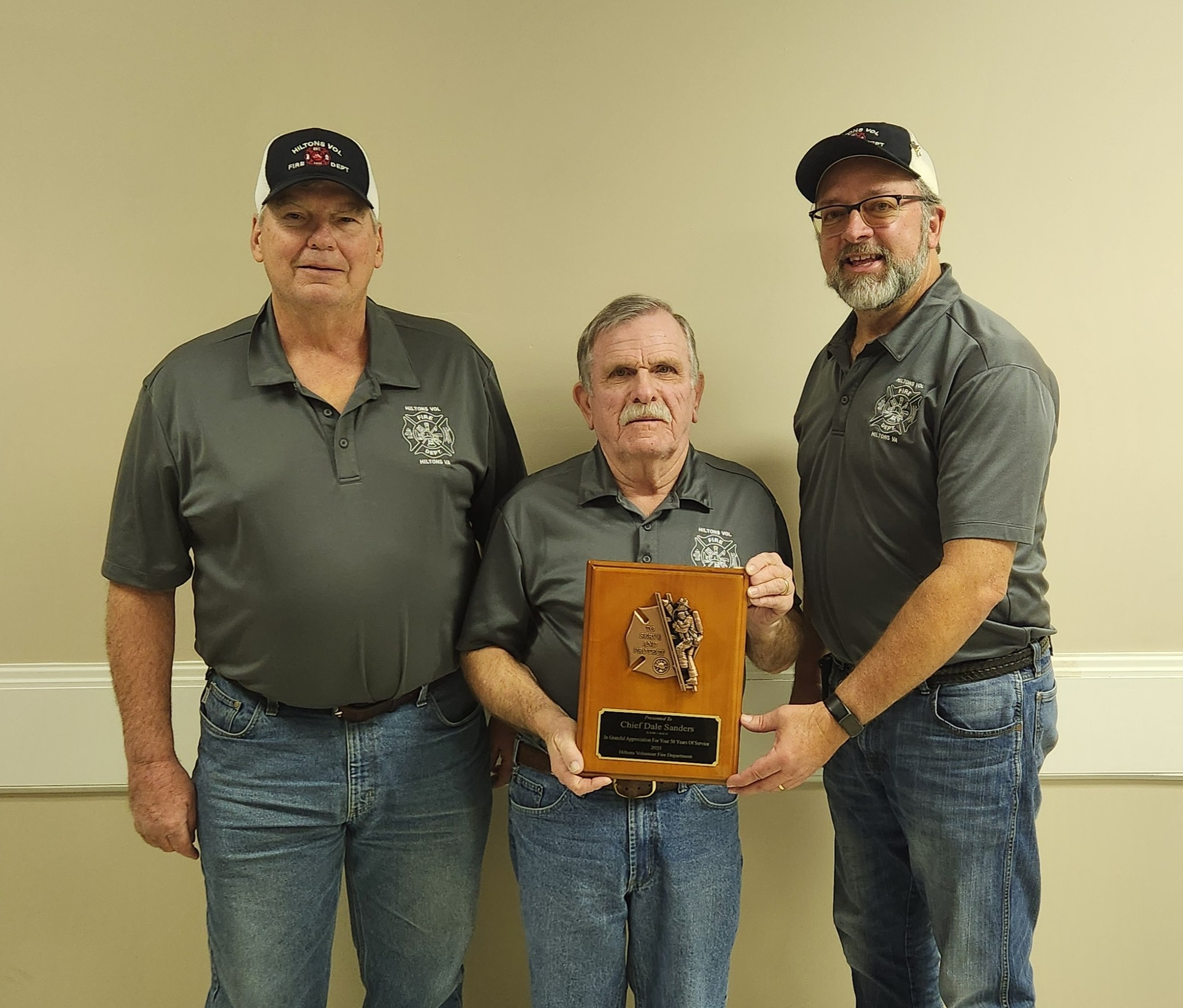Join us in congratulating Chief Dale on 50 Years of Service!